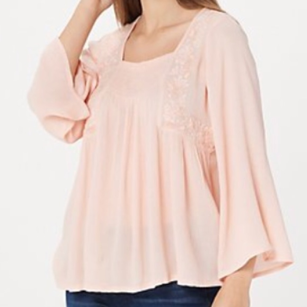 Haute Hippie Light Pink Blouse